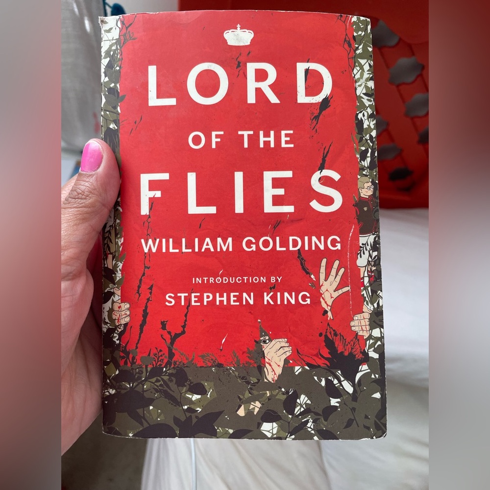 $5.00 if bundled with other item. Lord of the Flies Book with Red Cover
